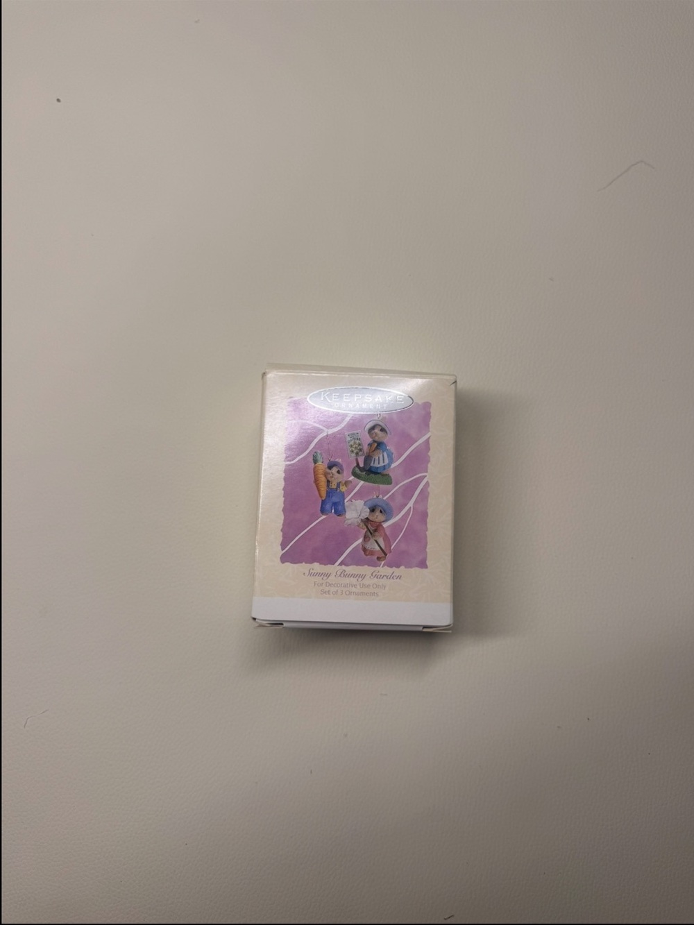 Hallmark Pink Garden Mini Figurine Set